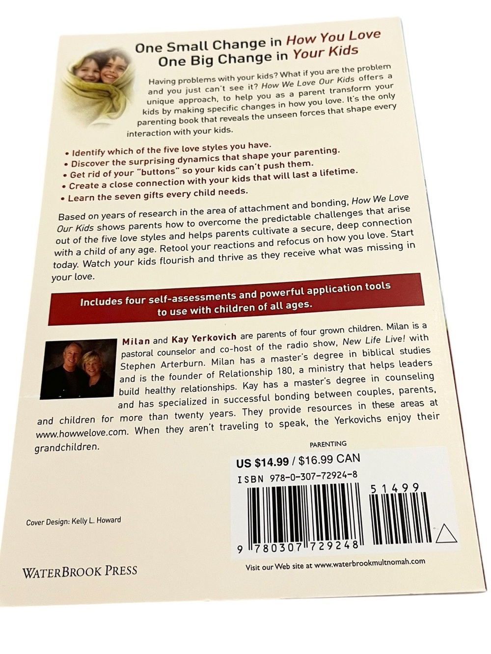 How We Love Our Kids: The Five Love Styles of Parenting By Milan & Kay Yerkovich - Picture 2 of 4